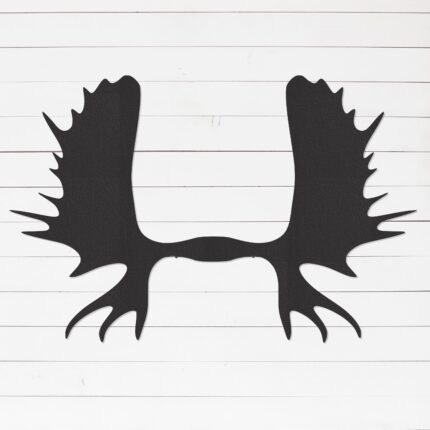 Moose Antler Sign | Cabin Sign | Cabin Decor | Outdoor Sign | Hunting Sign | Father's Day Gift | Hunter's Gift | Gifts For Him